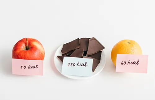 counting-calories-fruit-chocolate-620x400 Štetje kalorij za izgubo kilogramov
