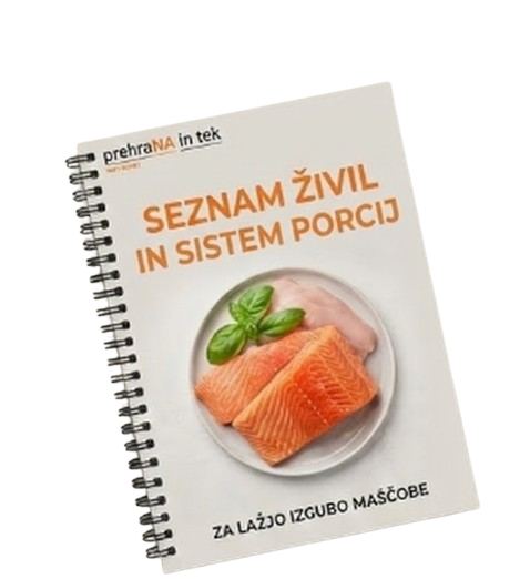 Seznam živil in porcije